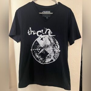 The Cure “Shows of the Lost World” 2023 Moon Dateback Tee V-Neck- Size M